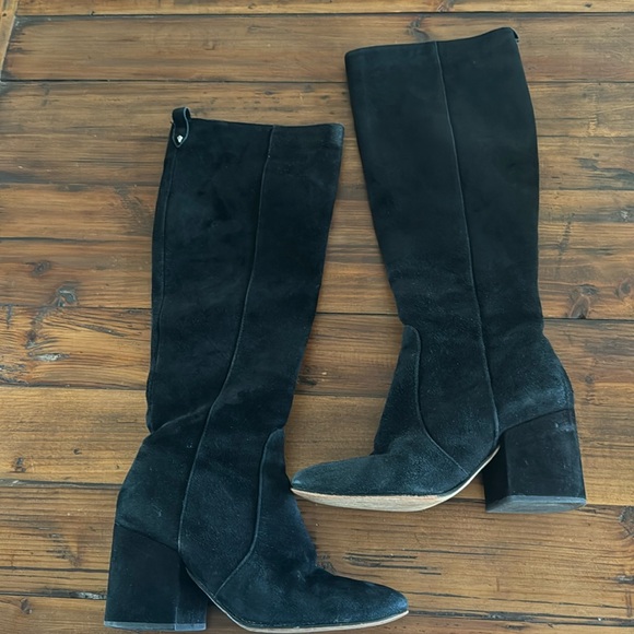Sam Edelman lack suede boots - Picture 1 of 5
